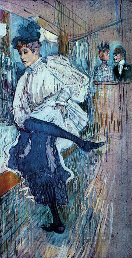 jane avril Tanz 1892 1 Toulouse Lautrec Henri de Ölgemälde
